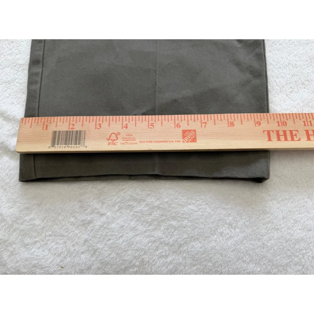 Polo Ralph Lauren Andrew Pant Mens 40x32 Olive Pleated Chino Relaxed 100% Cotton